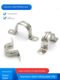 Stainless steel riding tube clamp thickened saddle card Ohmka water pipe fixing snap bracket clamp clamp clamp