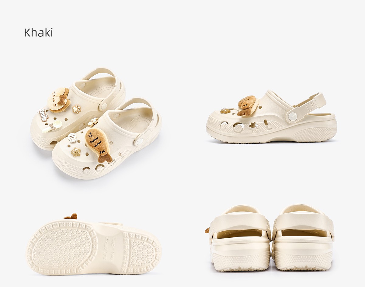 Balabala Children's Slippers for Girls, Summer Baby Clogs, Closed-Toe Cartoon Cute Bath Slippers for Kids — 19