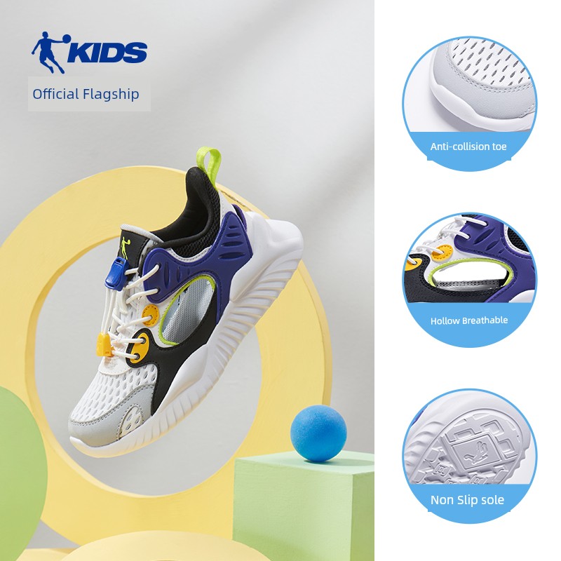 Jordan Summer Mesh Breathable Cut Out Children's Sandals — 6