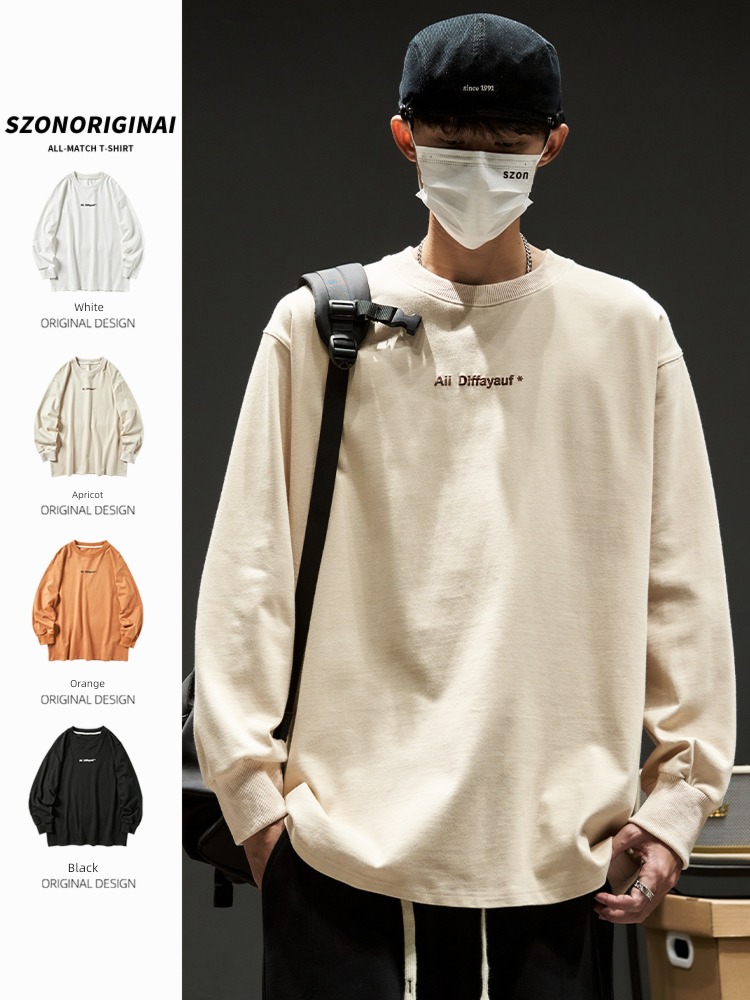 solar system easy Undershirt Autumn and winter pure cotton Long sleeve Sweater