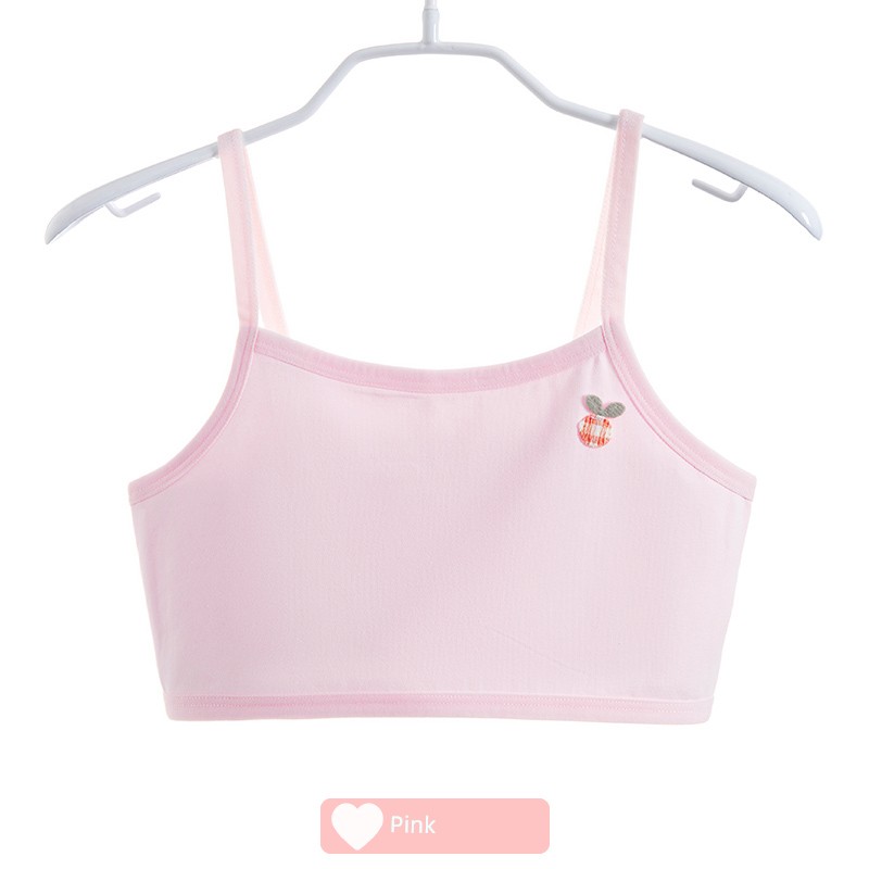 Girls' Underwear for 12-Year-Old Children in the Developmental Stage, Thin Cotton Bra for Young Girls, Elementary School Students' First Stage Children's — 6