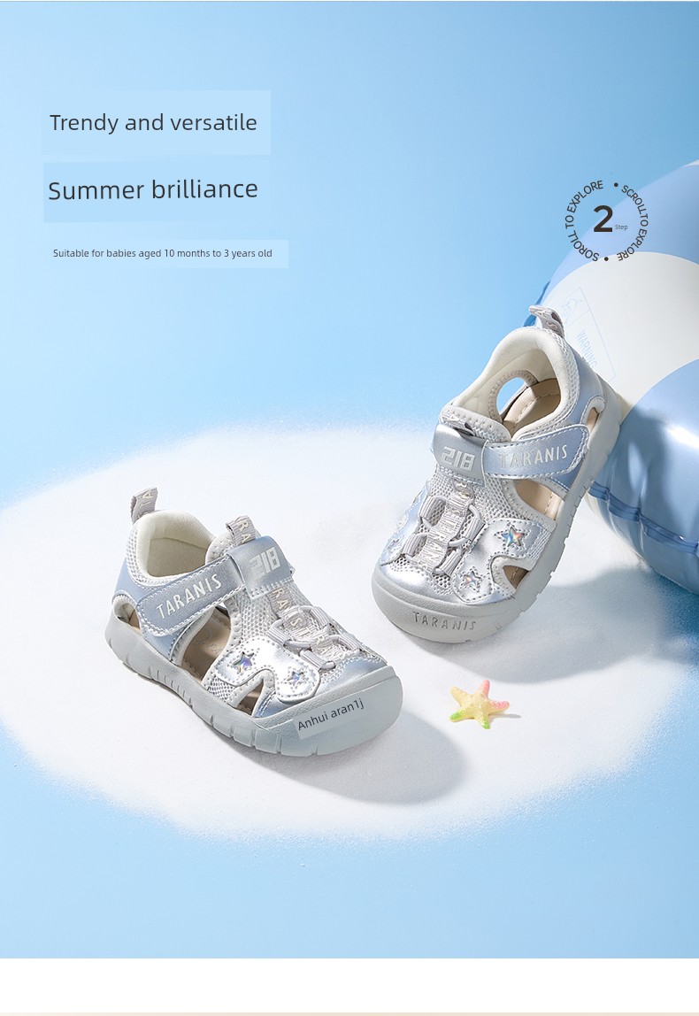 Tyrannis Children's Shoes, New Summer Beach Sandals, Comfortable Toddler Shoes for Boys, Water Shoes for Girls — 2