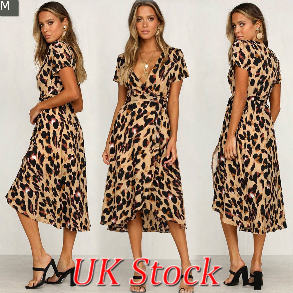 summer V-neck sexy Frenulum dress Short sleeve Dress