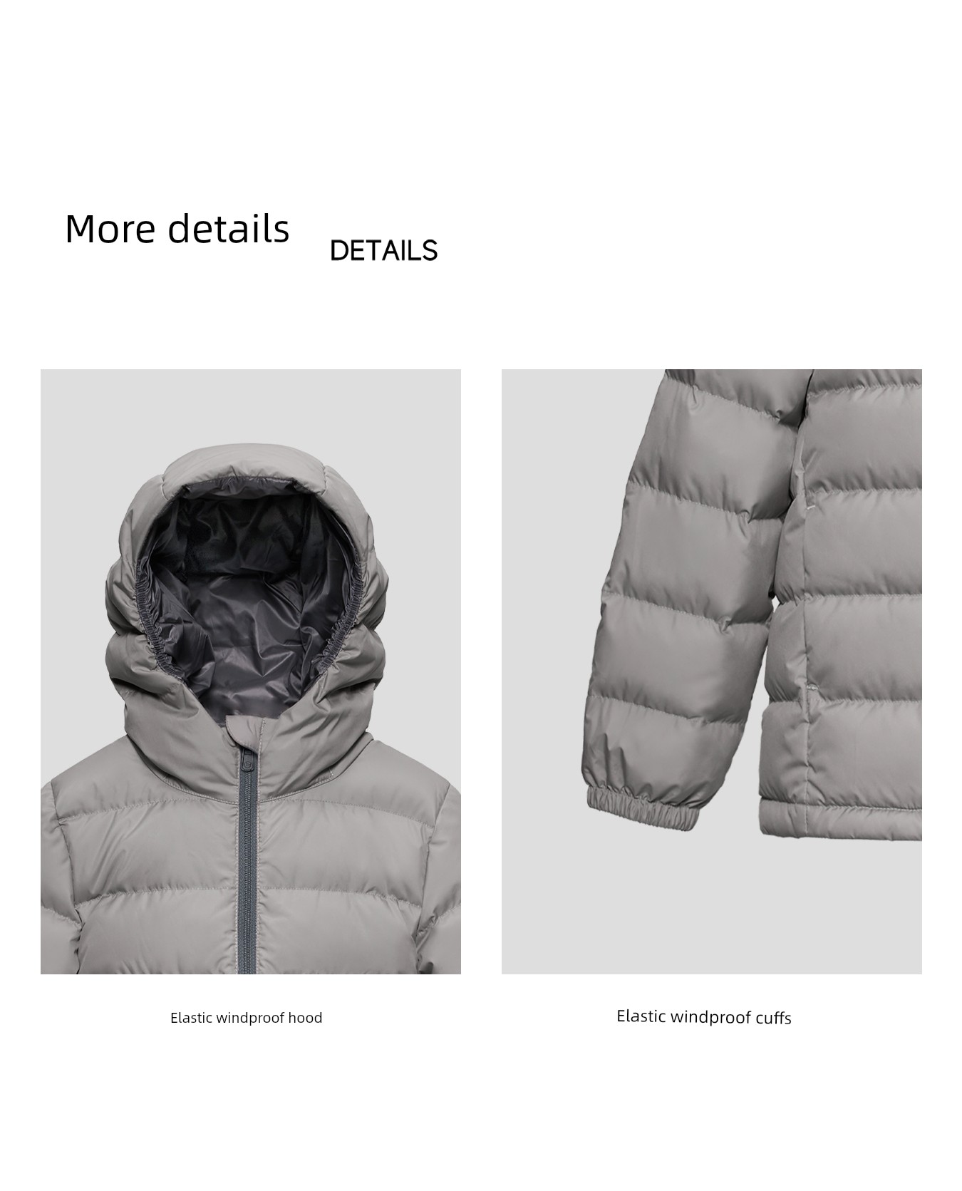 Nanny Goose Children's down Jacket Short Hooded Warm Coat for Older Kids Ultra-Light Soft Comfortable Thin Winter Jacket — 27