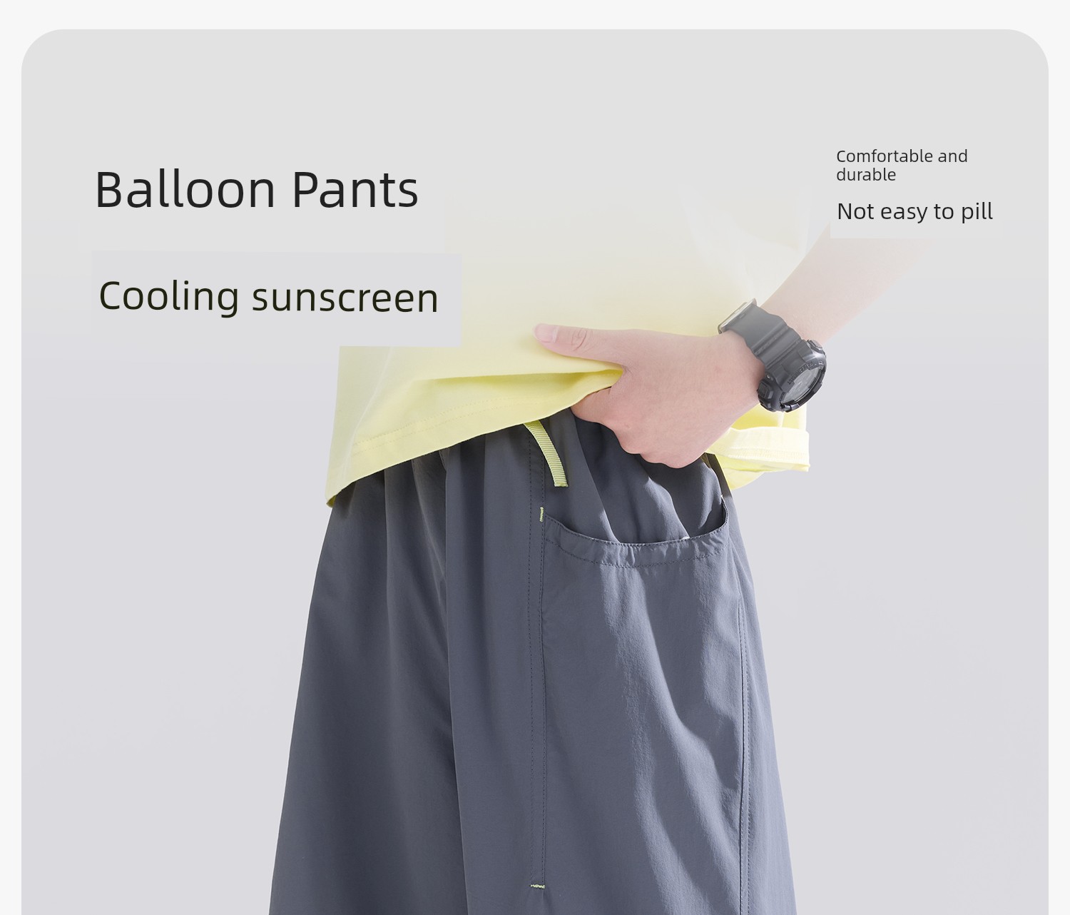 Zuoxi Children's Clothing Boys' Pants Summer Thin Style Kids' Cool Sun-Protection Mosquito-Repellent Pants 2026 New Model Big Kids Balloon Pants — 12
