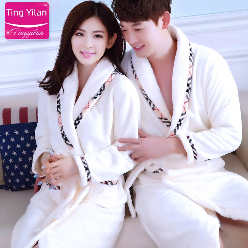 lovers female thickening Flannel have more cash than can be accounted for spring and autumn robe