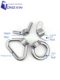 304 stainless steel butterfly nut triangle ring/hanger ring/butterfly/sheep horn cast nut Yuanbao hand-tight screw cap