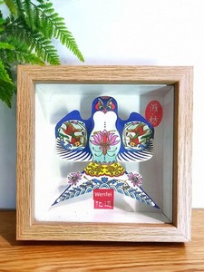 Weifang Kite Ornaments, Cultural and Creative Crafts, Tourist Souvenirs, Gifts for Friends, Handmade Small Paper Kites T