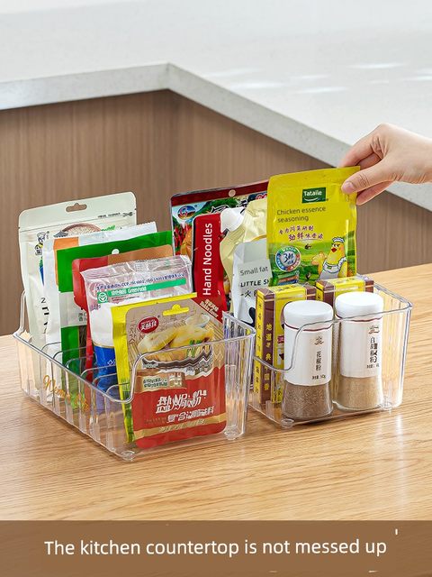 调料收纳盒家用多功能一体多格香料盒调料置物架厨房整理收纳神器