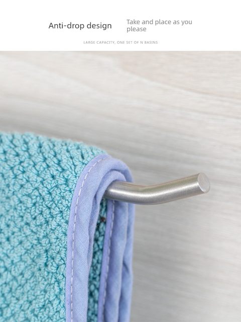 Kitchen tissue rack without punching cabinet roll paper rack storage rack for kitchen tissue plastic wrap rag storage rack