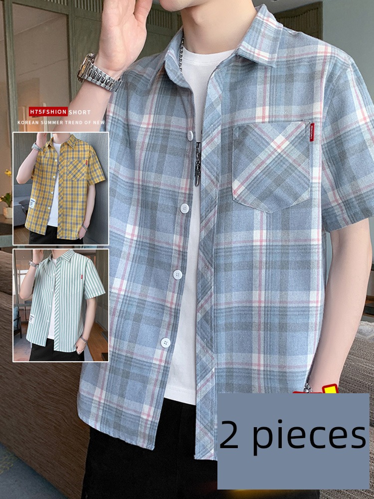 Ice silk Cool feeling T-shirt Chaopai leisure time Short sleeve shirt
