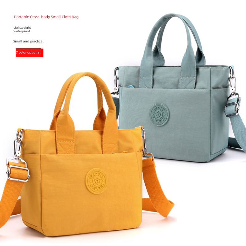 Women One shoulder Internet celebrity Messenger food basket atmosphere Small cloth bag