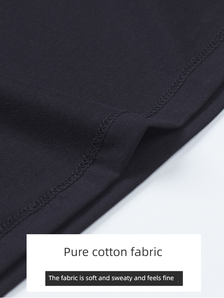 Medium and long term V-collar pure cotton easy summer wear jacket Short sleeve