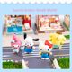 Rolife Ruole Sanrio Family Cute Store Manager Series DIY Lodge Mini Mini Model Children's Building Blocks