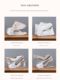 Space-saving shoe storage artifact double-layer thickened adjustable shoe rack shoe cabinet layer partition finishing shoes shoe box