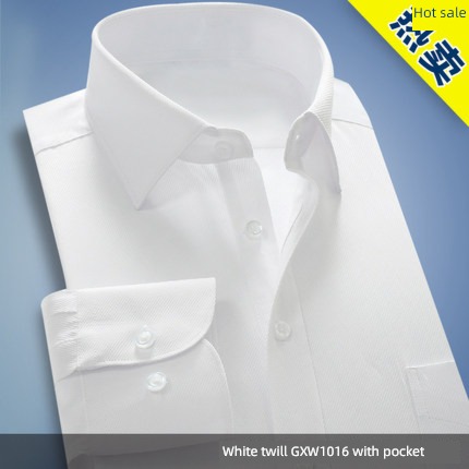 Long sleeve Business Suits leisure time No iron go to work white shirt