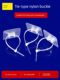 No hole-free water pipe fixing and snapping wall fixing washing machine drain pipe gas pipe air conditioning pipe clamp