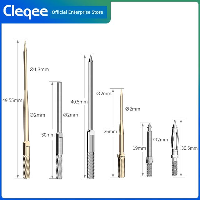 Multimeter pen wire anti-freeze silicone removable replaceable wire ultra-thin tip probe digital universal meter accessories
