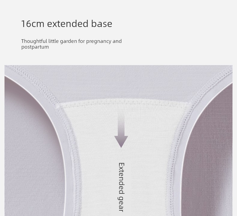 Manxi Ultra-Comfortable Maternity Panties for Early, Mid, and Late Pregnancy, High-Waisted, Seamless, Integrated Silk Gusset Shorts for Women — 20