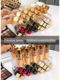 Lipstick storage box ins multi-grid internet celebrity acrylic cosmetics store desktop transparent lipstick glaze display rack