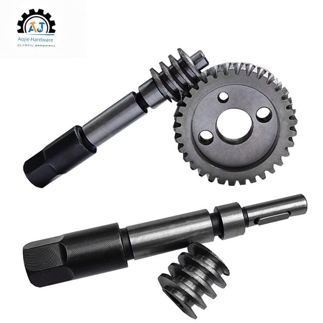 Taiwan turret milling machine accessories machine head left and right swing head worm inclination screw C1 turbine B186 189 gear