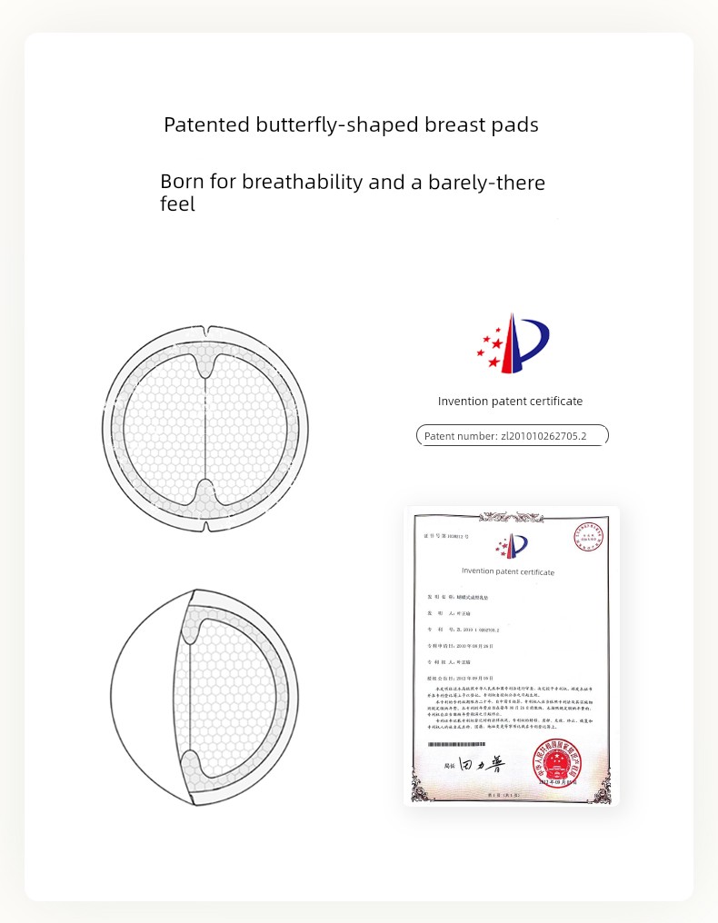 Manxi Ultra-Thin Anti-Overflow Breast Pads, Breathable Anti-Overflow Breast Pads during Lactation, Maternal Breast Pads, Postpartum Disposable Breast Pads — 4