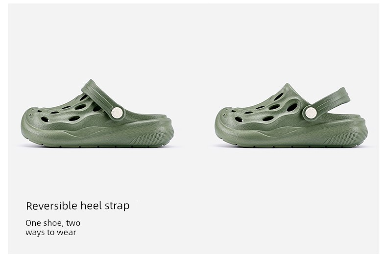 Happy Mary Children's Summer Clogs, Breathable Casual Hole Shoes for Boys, Suitable for Older Children, Outdoor Beach Sandals — 11
