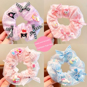 Children's Cartoon Hair Ties 2026 New Style Girls' High Ponytail Hair Bands Little Girls' Non-Damaging Hair Elastics Hai