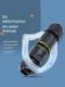 IP68 cable waterproof connector direct through tee T-wire waterproof connector split terminal room outdoor rainproof