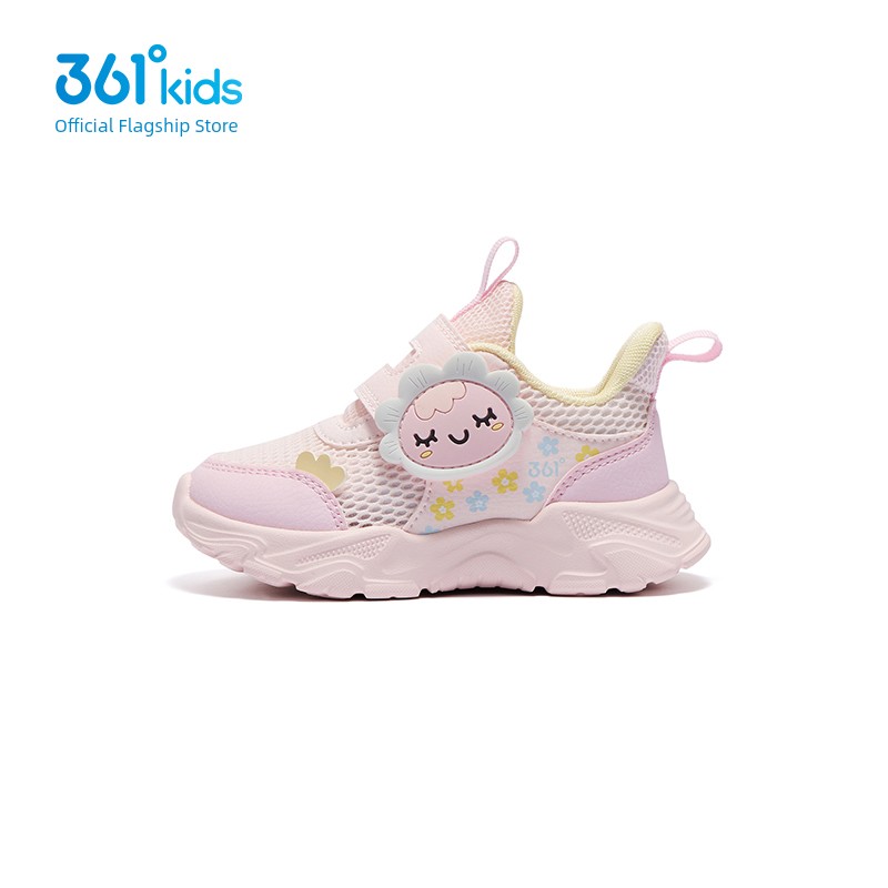 361 Degrees Children's Shoes for Girls, Toddler Shoes, Autumn New Model, Girls' Sports Shoes, Breathable Mesh Baby Shoes — 5