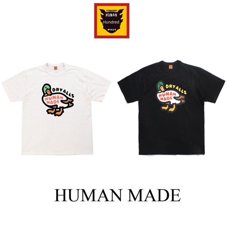 Human Made solar system Cartoon duck pattern Short sleeve