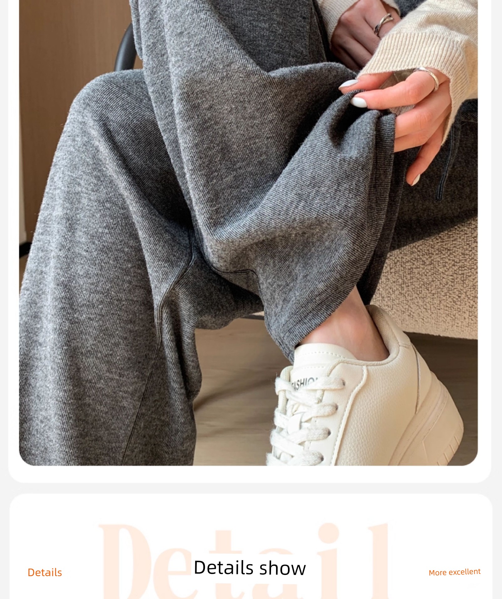 Autumn and Winter Outer Wear Thickened No Belly Support Pregnant Women's Pants — 15