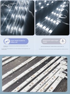 Diffuse Reflection Light Strip 3030 Soft Film Light Box Fabric Advertising Ceiling High Brightness Led Strip 12V Dedicat