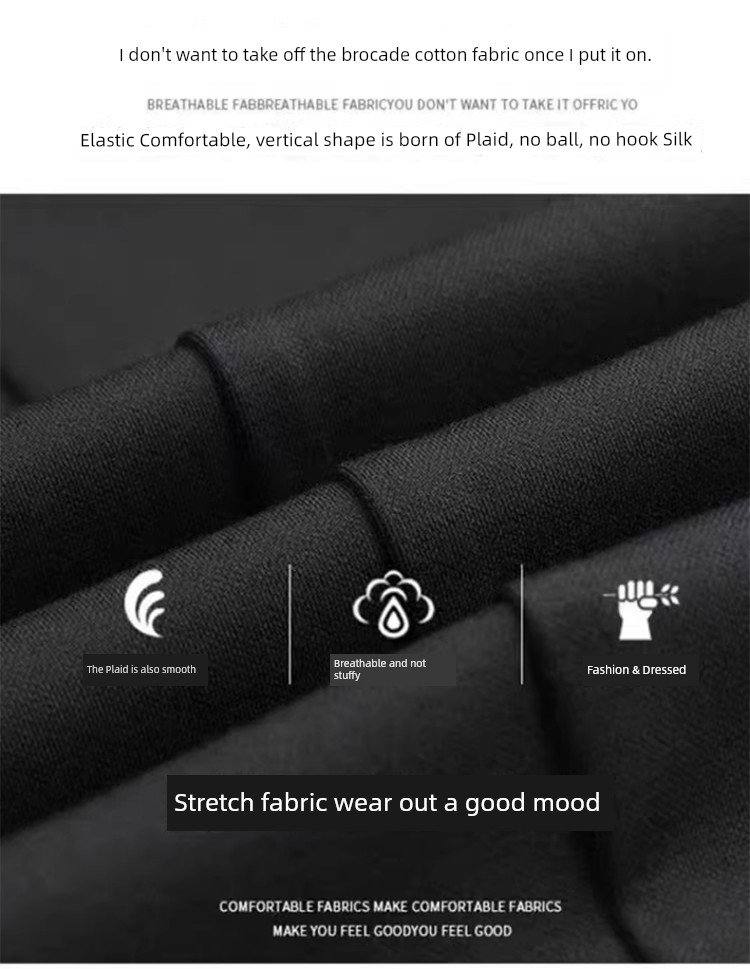Spring and Autumn Elastic Slimming and Velvet Padded Black Pregnant Women's Pants — 8