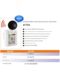 Taiwan Hengxin AZ87783 WBGT heat index heat stroke temperature and humidity meter black ball wearable temperature heat protection