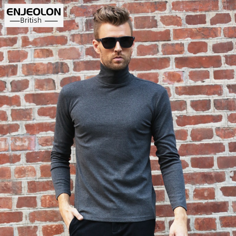 Ying julun High collar elastic force Undershirt Long sleeve T-shirt