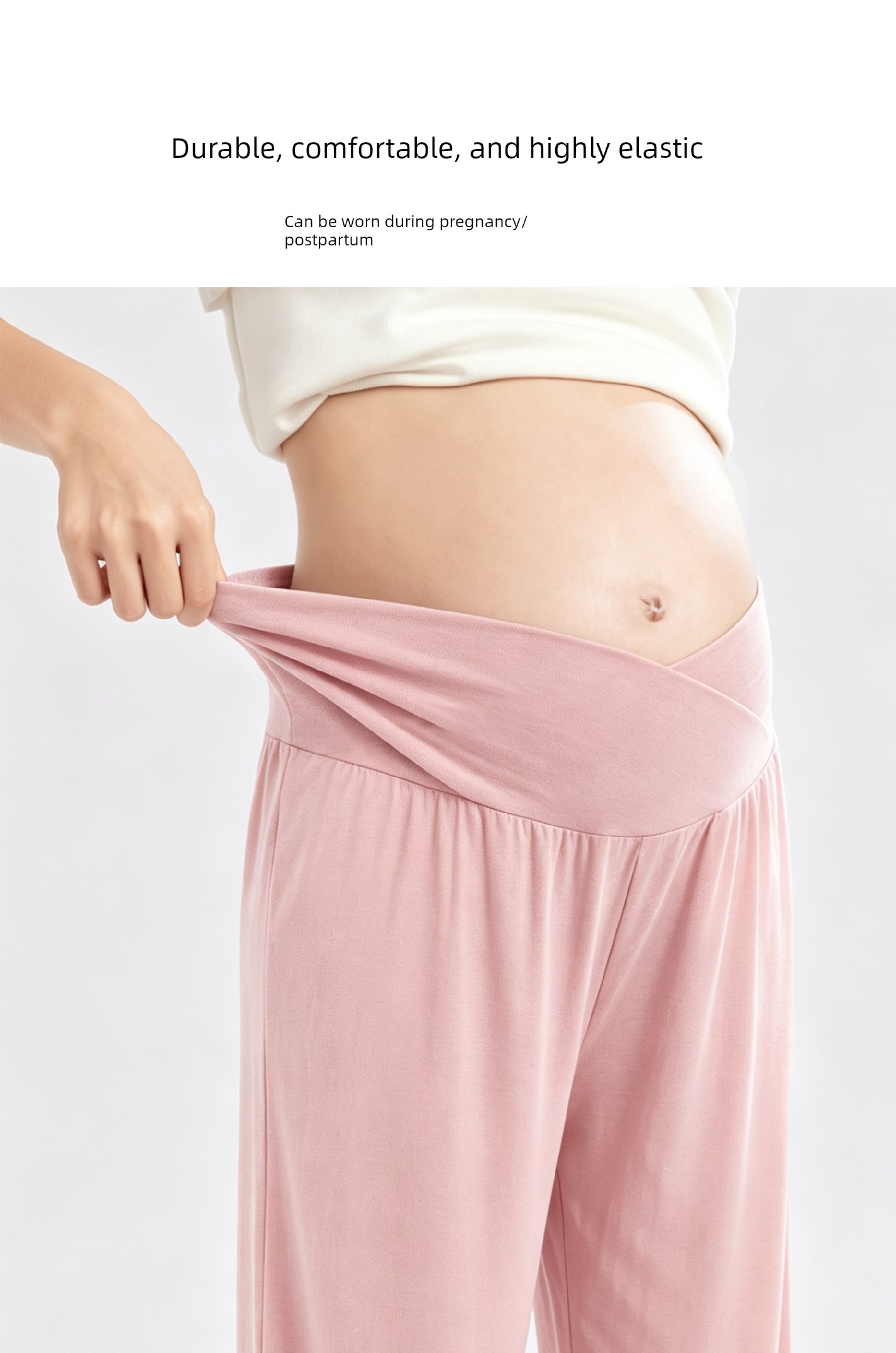 Momjane Belly Autumn Winter Spring Summer Maternity Pajamas — 8