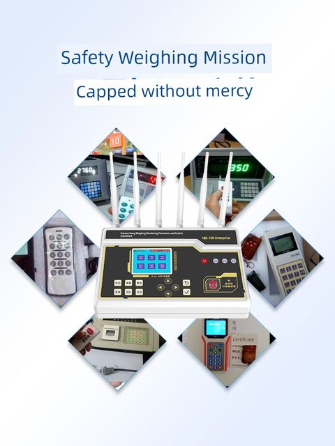 General Heng's enterprise-level electronic scale floor scale anti-remote jammer alarm weighing monitoring and control instrument anti-cheating