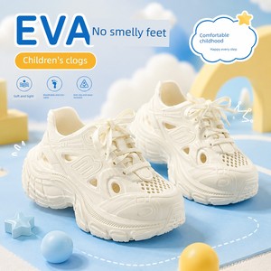 Children's Croc Shoes for Girls 2026 New Summer Outdoor Non-Slip Odor-Resistant Thick-Soled Baby Sandals for Boys and Gi