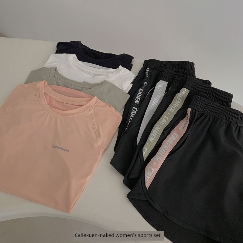 Naked feeling yoga Fitness wear shorts ma'am Sports suit