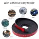 3M self-adhesive rubber strip glass shock absorber buffer strip back glue seal strip anti-slip wear-resistant compaction flat strip