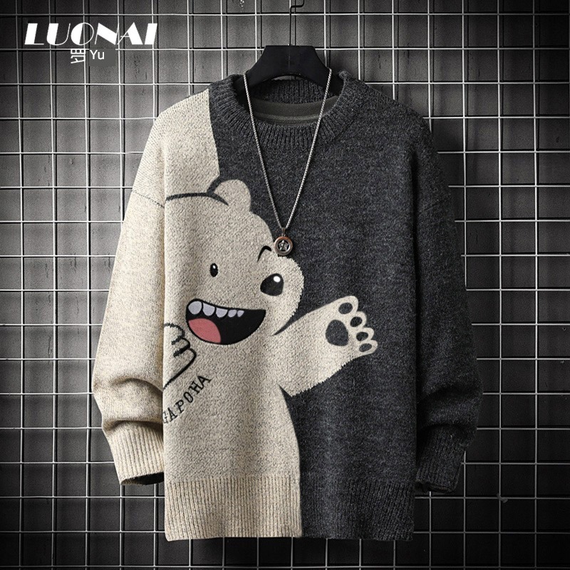 tide High collar Sweater winter thickening Inner lap sweater
