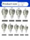 Oil tanker accessories aluminum alloy quick connector C-type female end 2.5 inch 3 inch 4 inch female head male oil pipe joint male