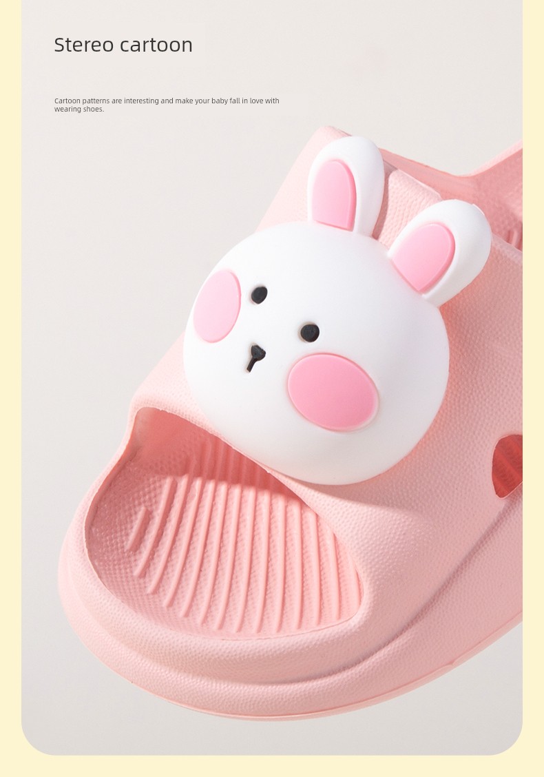 Little Deer Milly Baby Slippers Summer Home Indoor Eva Soft Sole Shock Absorbing Wear-Resistant Soft Elastic Cute Cartoon — 8
