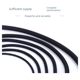 Dingqing rubber round strip black solid rubber rope round oil-resistant rubber strip NBR rubber product seal strip 2-30