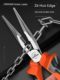 Green forest tip-nosed pliers electrician special industrial grade multi-function household hardware tools 6 inch 8 inch tip-nosed pliers