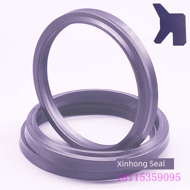 Hydraulic cylinder cylinder rubber dustproof oil seal LBH type 26/28*34/36*4.5/6 Dingqing rubber sealing ring parts