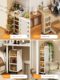 Bathroom storage rack toilet clip floor storage cabinet gap toilet side storage bathroom cart storage rack