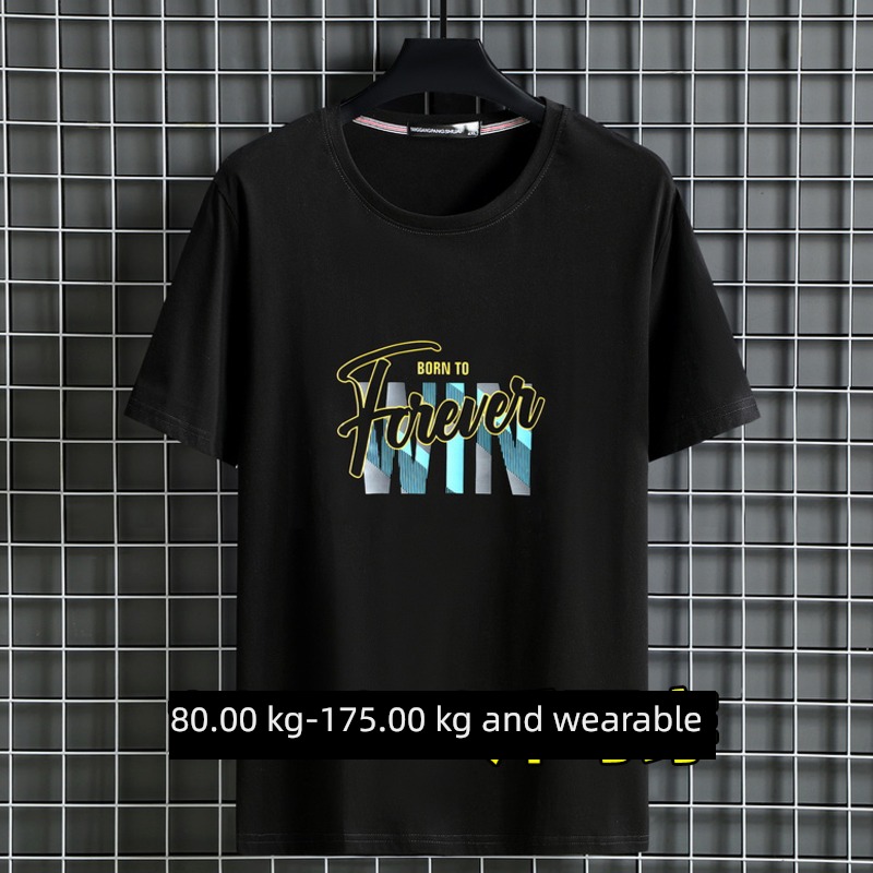 the fat Fat version wide 350 Jin Short sleeve T-shirt