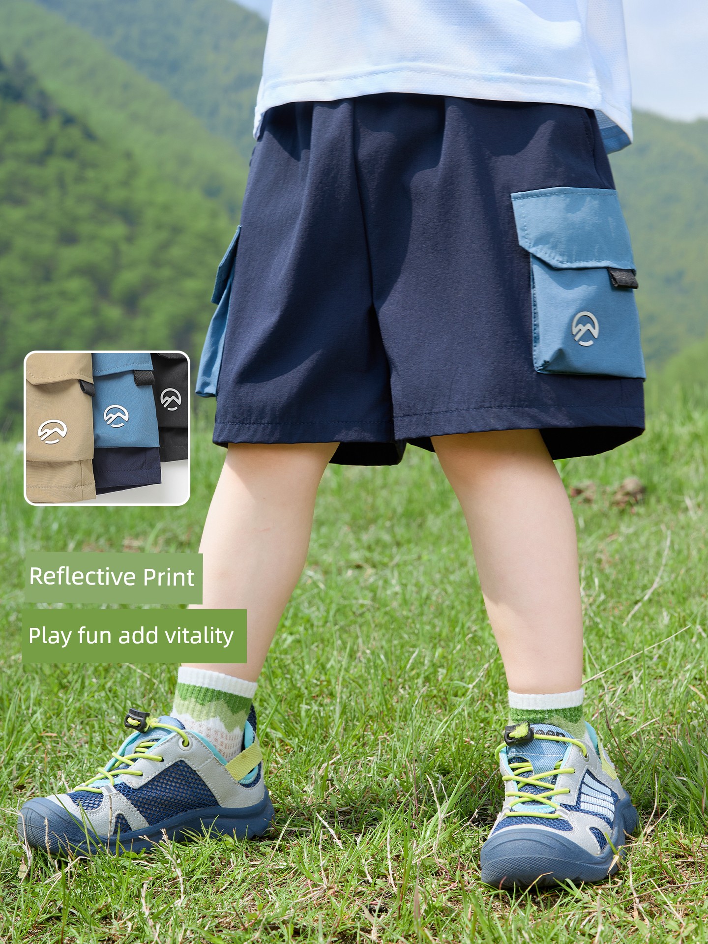 Boys' Shorts 2026 New Summer Style Baby Children's Clothing Pants Thin Summer Children's Outerwear Five-Point Shorts Trendy — 3